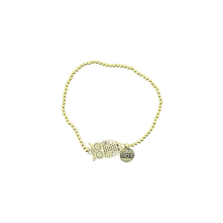 OWL BEAD BRACELET