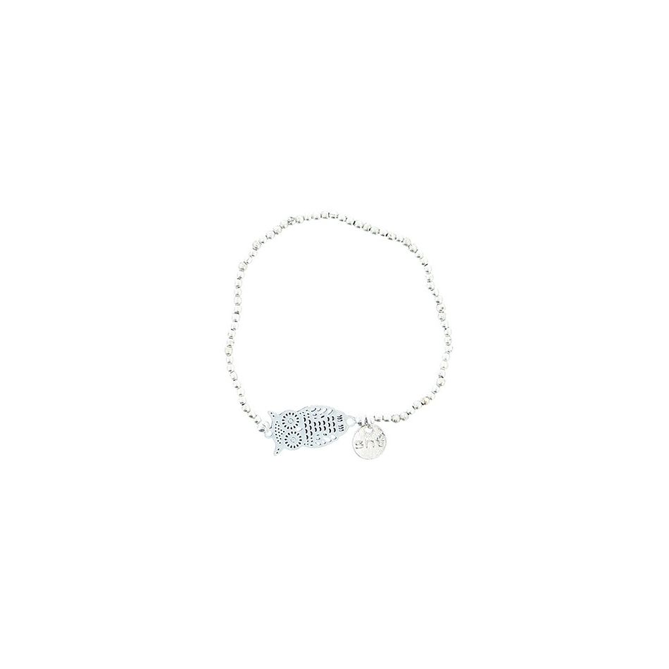 OWL BEAD BRACELET