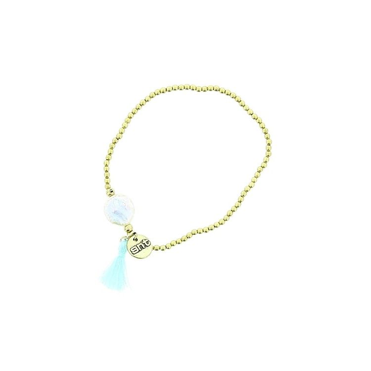 FRINGED CULTIVATED PEARL BEADS BRACELET
