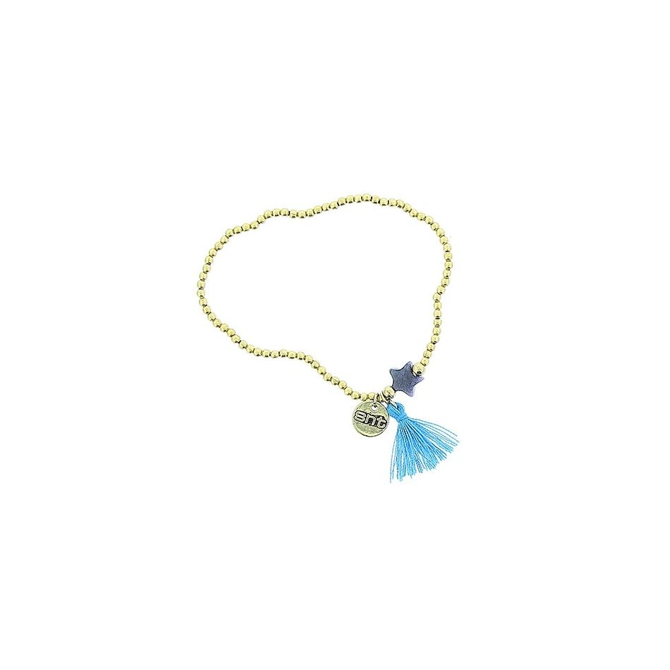 PULSERA CUENTAS ESTRELLA FLECO
