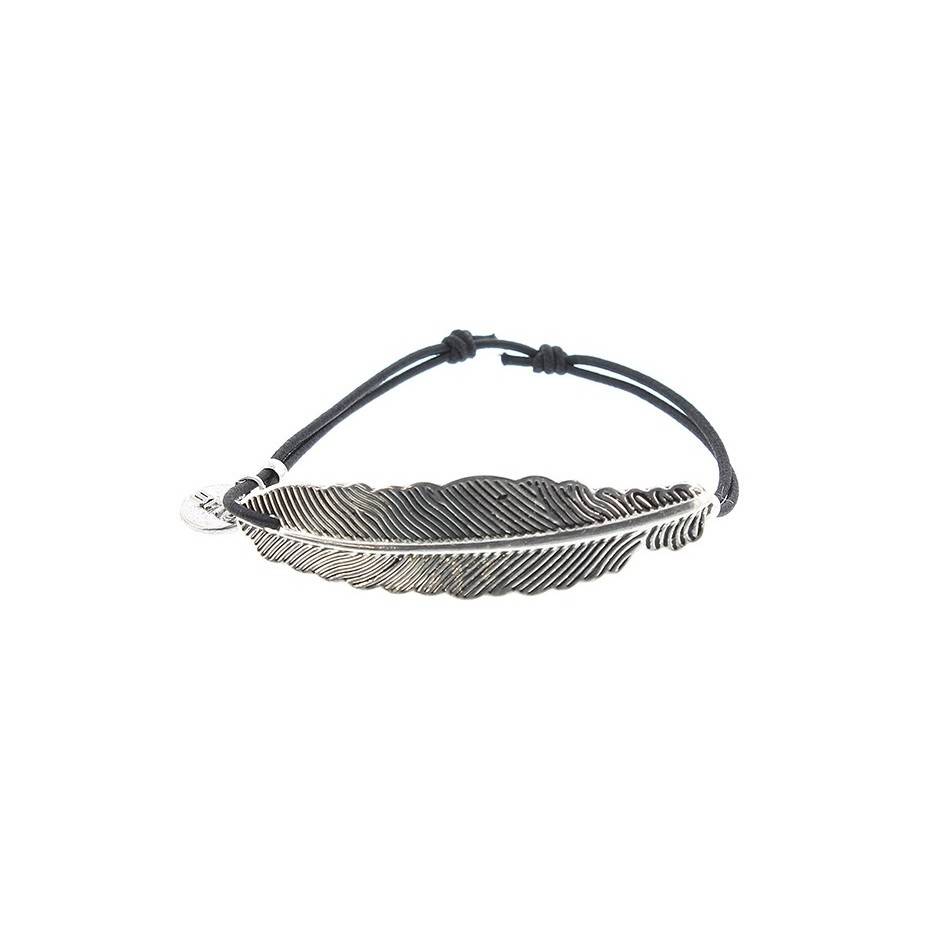 METAL LEAF ELASTIC BRACELET