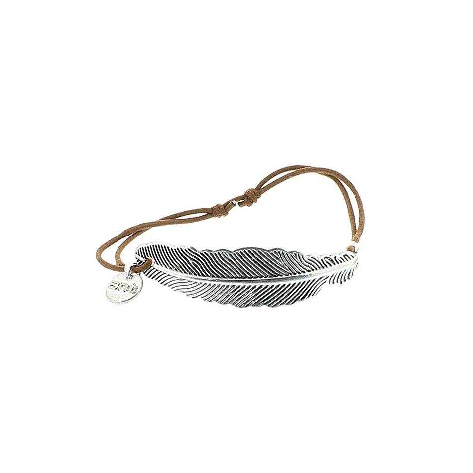 METAL LEAF ELASTIC BRACELET