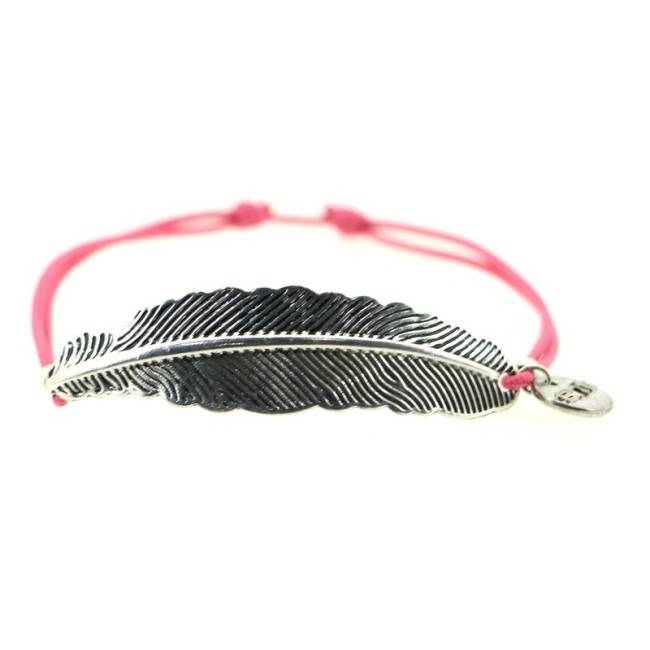 METAL LEAF ELASTIC BRACELET