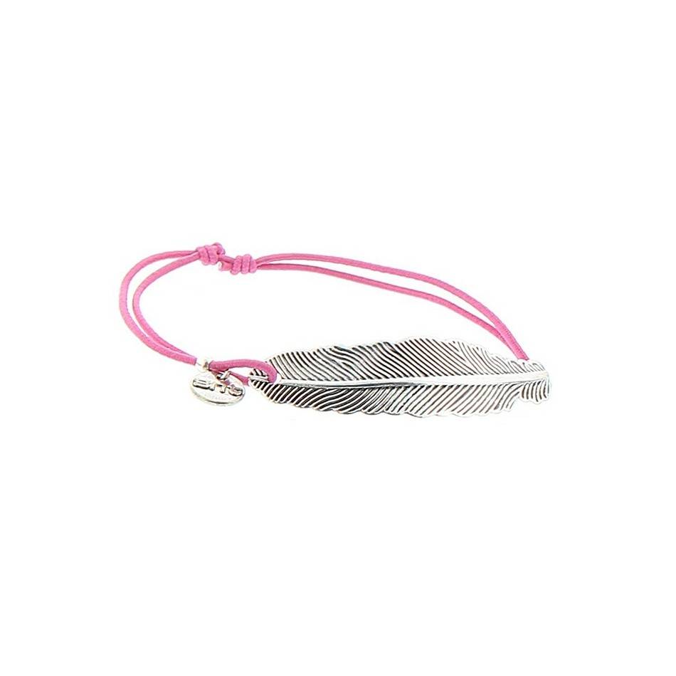 PULSERA GOMA HOJA METAL