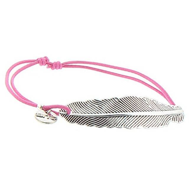 METAL LEAF ELASTIC BRACELET