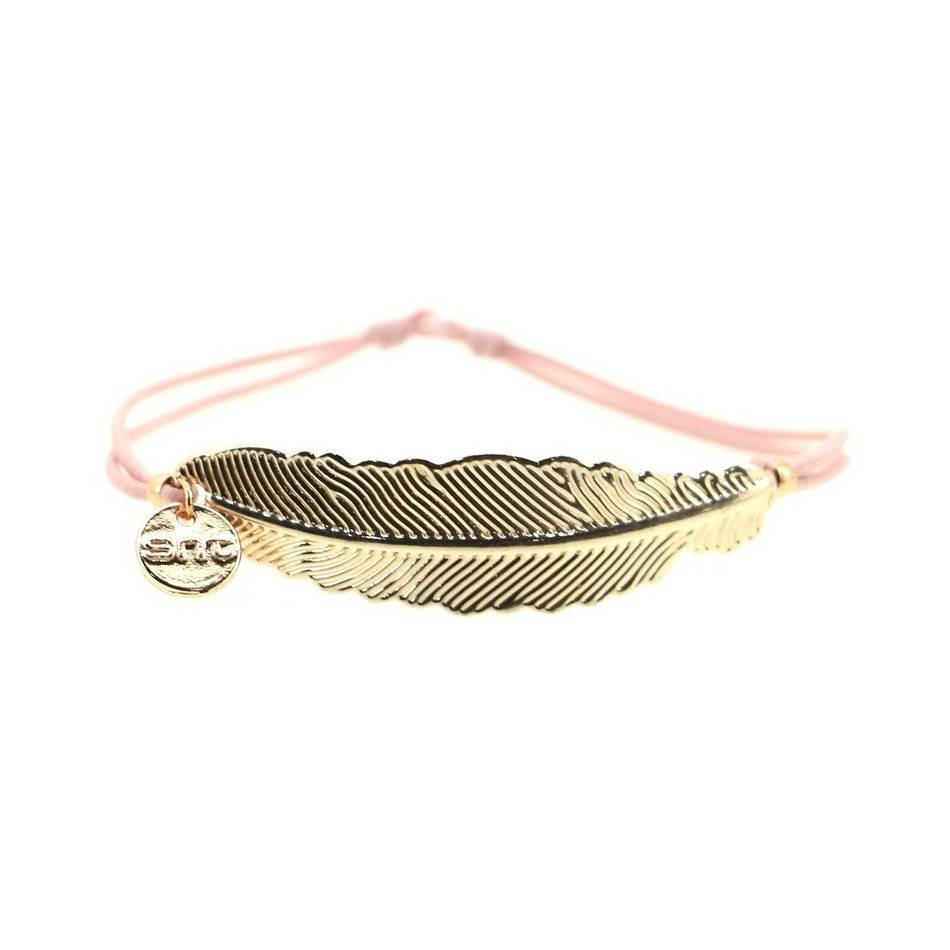 METAL LEAF ELASTIC BRACELET