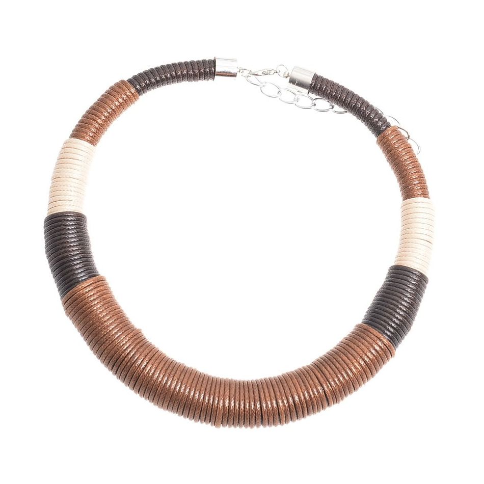 GARGANTILLA CORDONES ENROSCADO