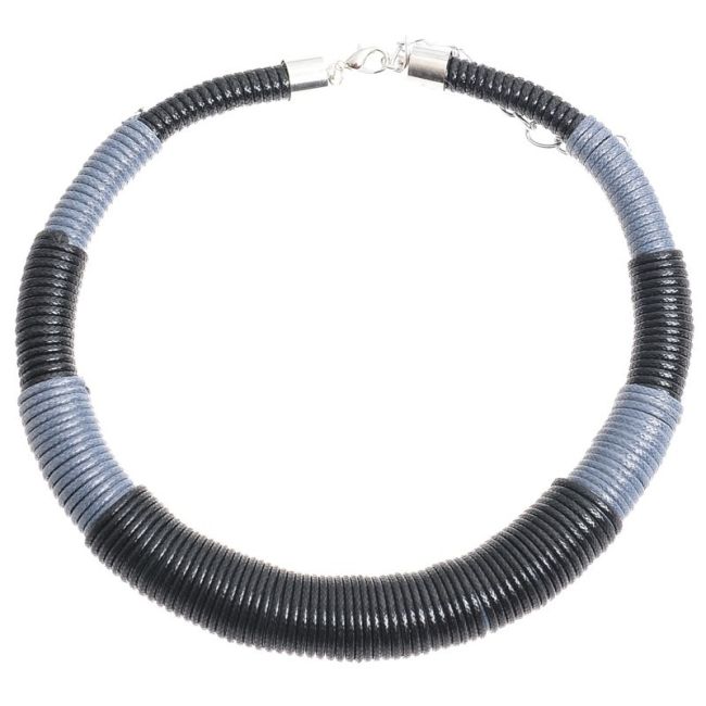 GARGANTILLA CORDONES ENROSCADO