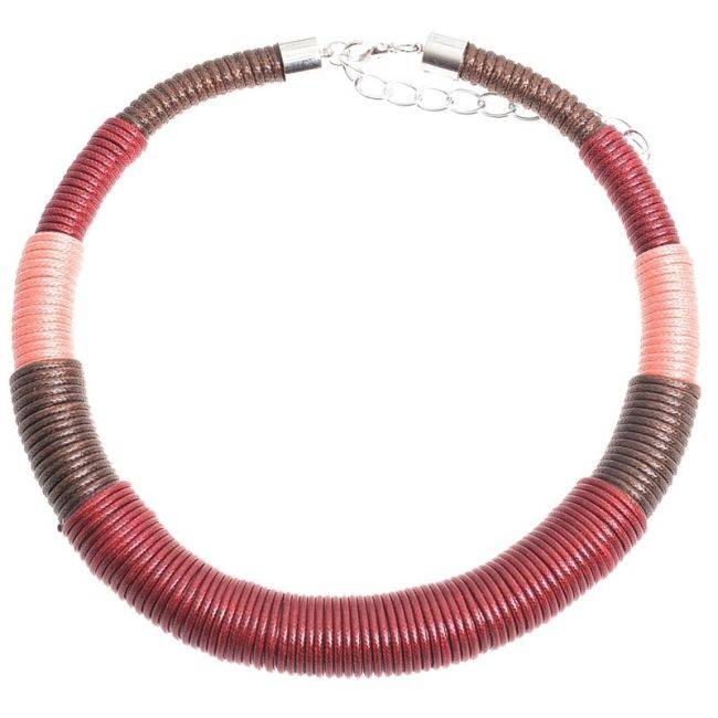 GARGANTILLA CORDONES ENROSCADO
