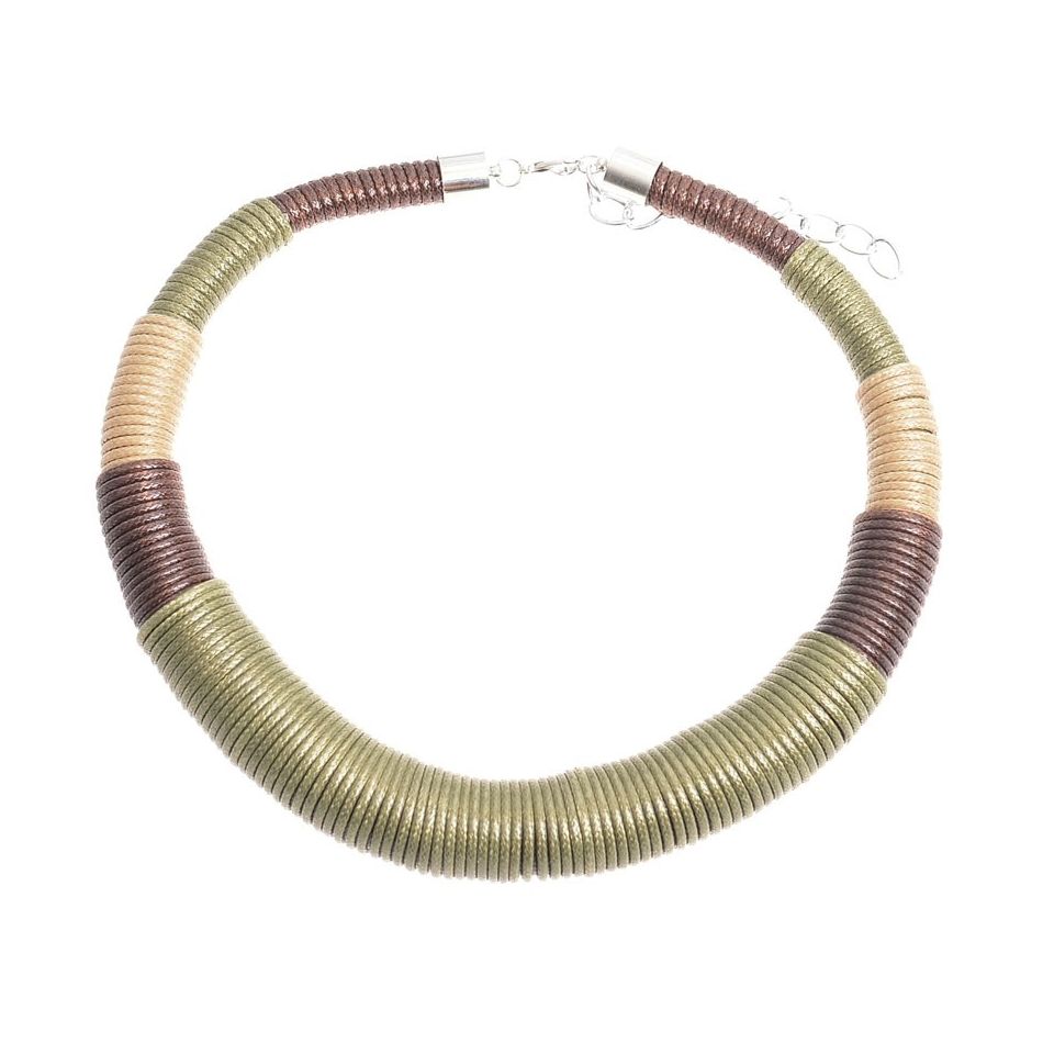 GARGANTILLA CORDONES ENROSCADO