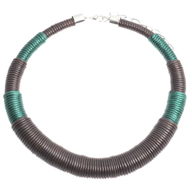 GARGANTILLA CORDONES ENROSCADO