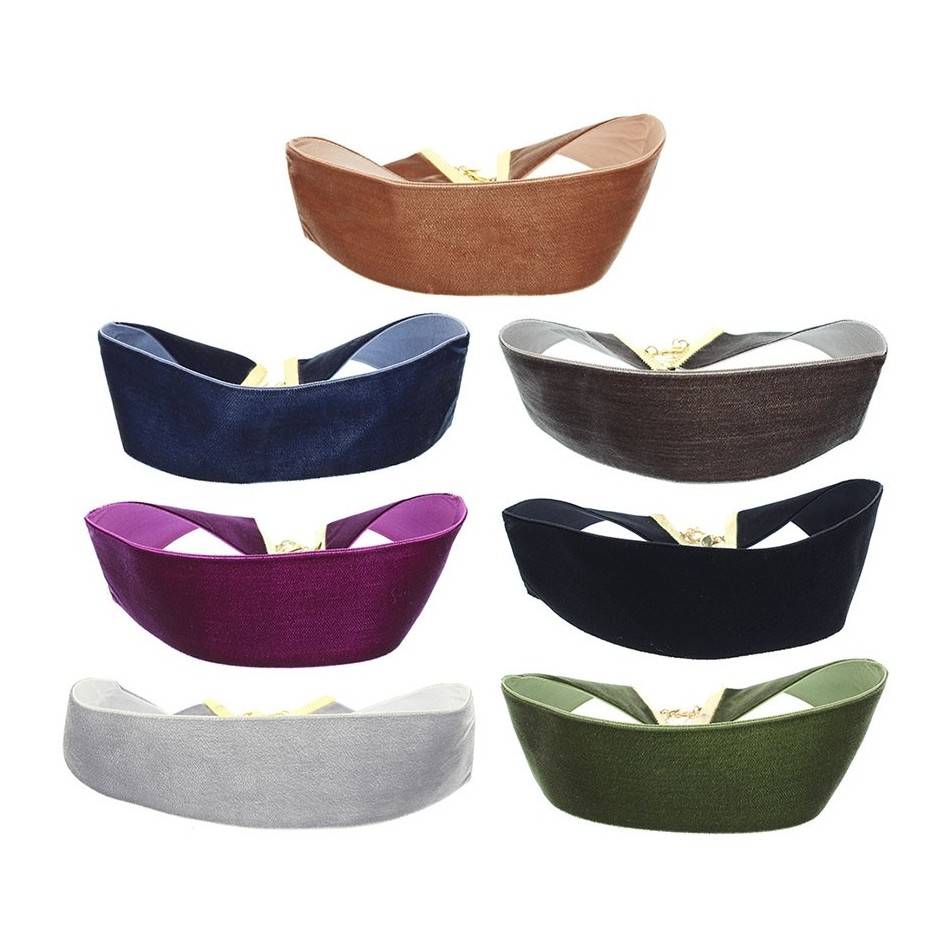 CHOKER  ANCHO TERCIOPELO 4CM
