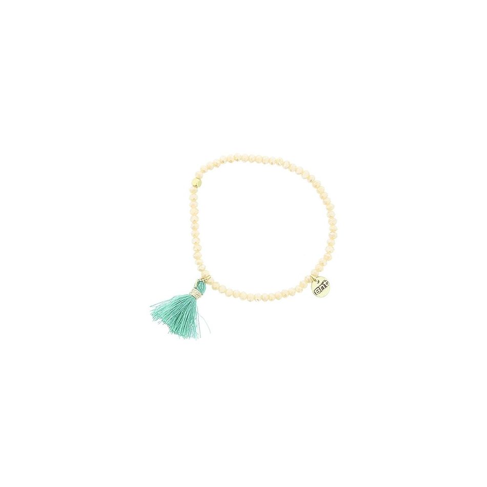 FRINGED FACETED BEADS BRACELET