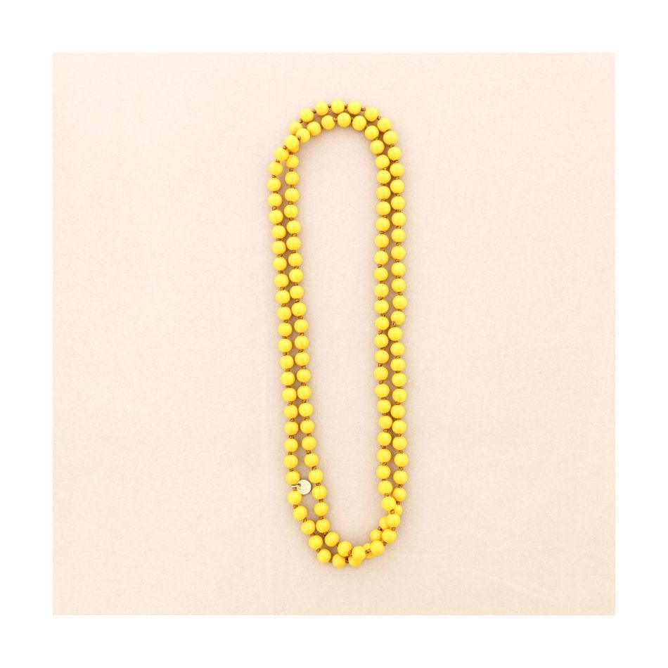 COLLAR LARGO BOLAS