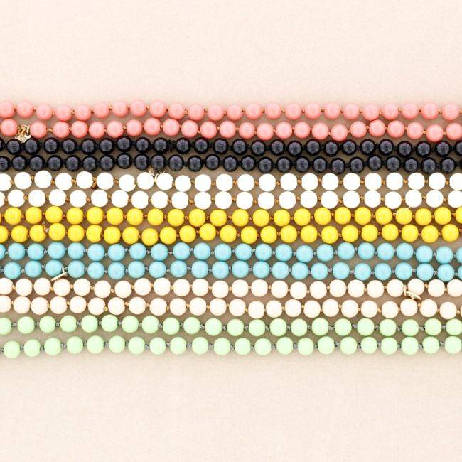 COLLAR LARGO BOLAS