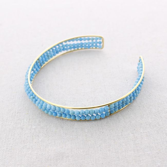 CHOKER ACERO AJUSTABLE PIEDRAS