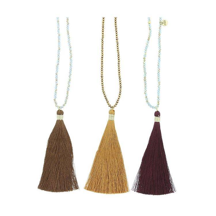 COLLAR LARGO COLG. FLECO 2