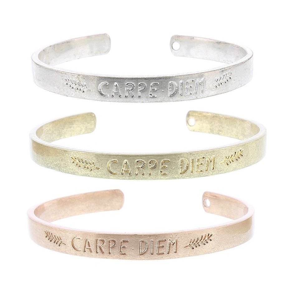 PULSERA RÍGIDA CARPE DIEM