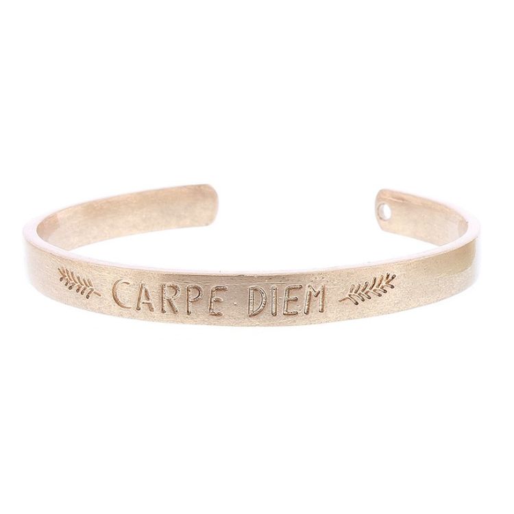 PULSERA RÍGIDA CARPE DIEM 2