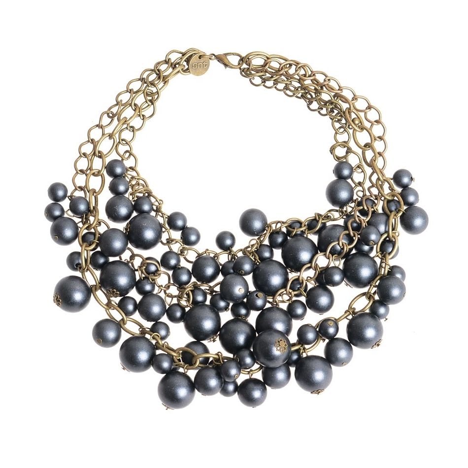MULTI BALL SHORT NECKLACE