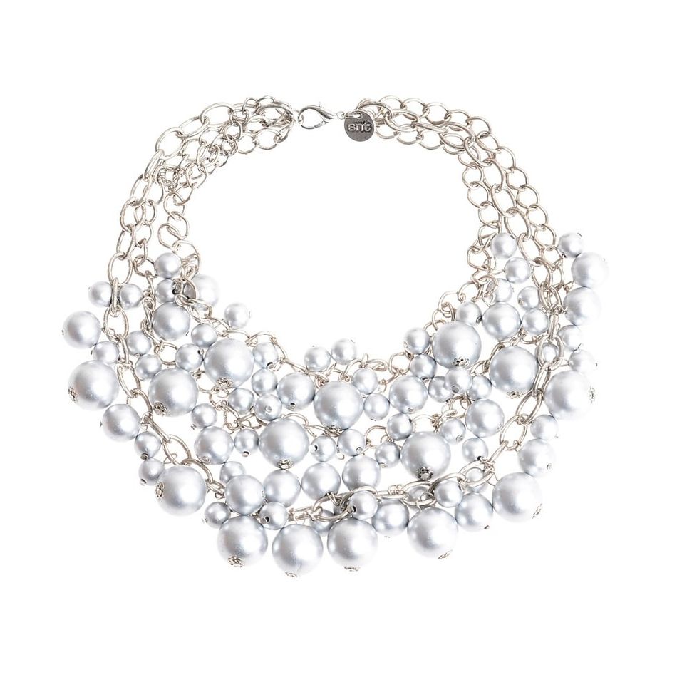 MULTI BALL SHORT NECKLACE