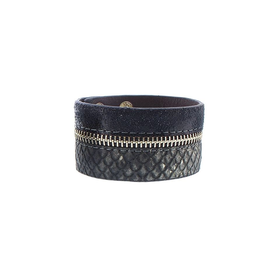PULSERA BICOLOR CREMALLERA