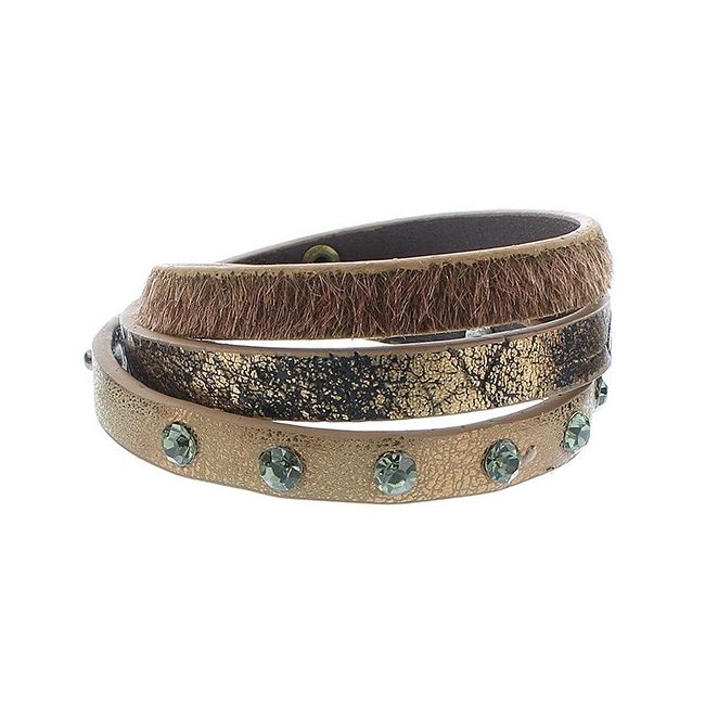 PULSERA 3 VUELTAS REMACHES