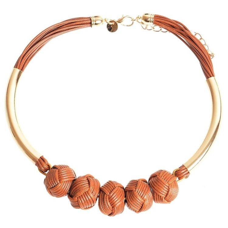 CHINESE KNOTS SHORT NECKLACE