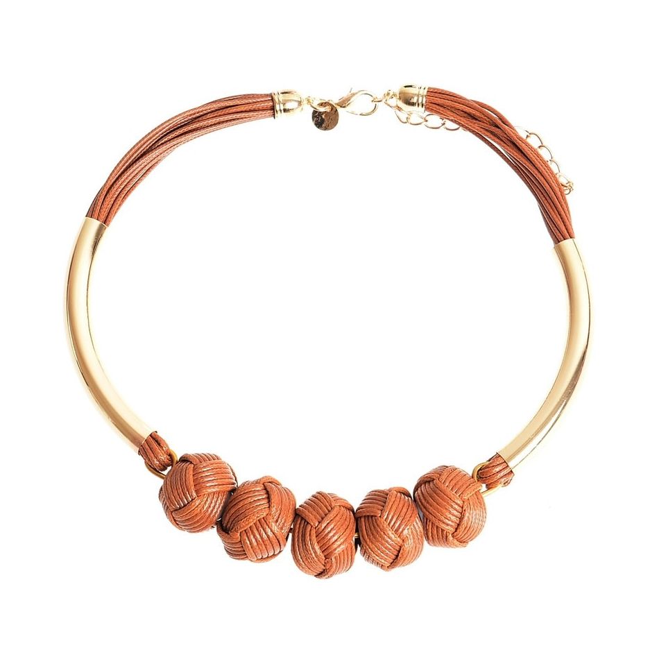 CHINESE KNOTS SHORT NECKLACE