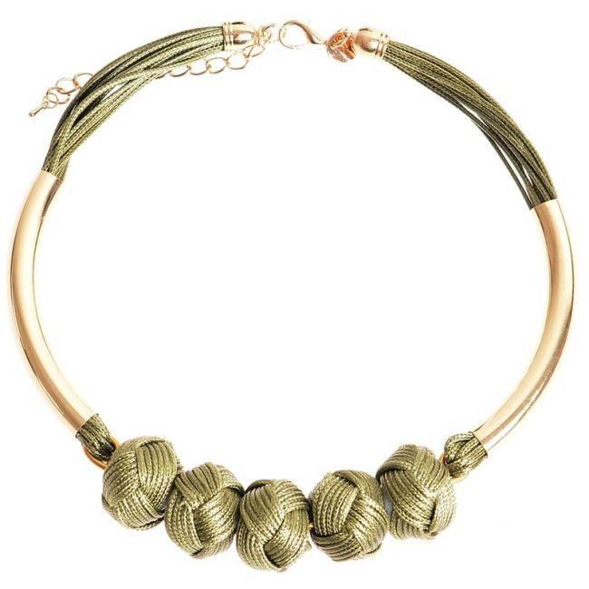 CHINESE KNOTS SHORT NECKLACE