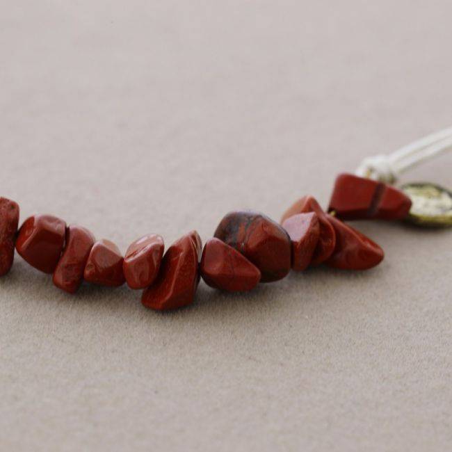 STONE CORD SHORT NECKLACE