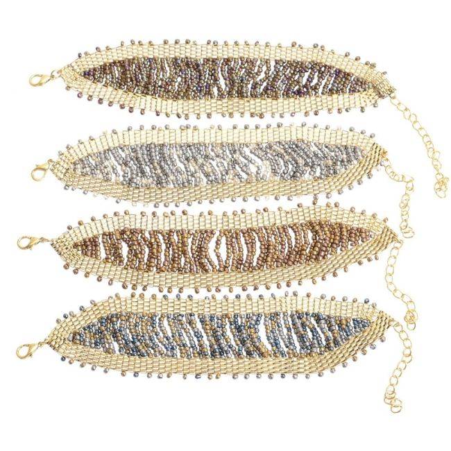 PULSERA CADENA CUENTAS
