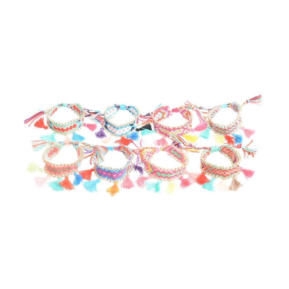 FRINGED ETHNIC BRACELET
