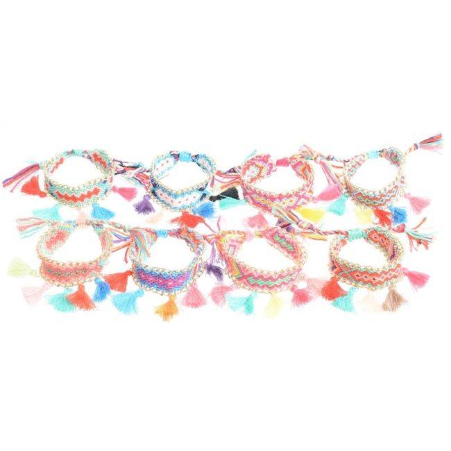 PULSERA ÉTNICA FLECOS