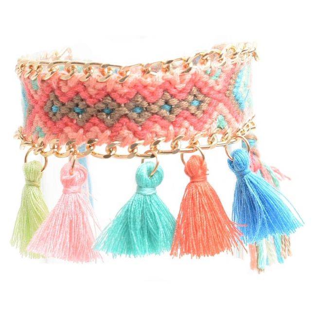PULSERA ÉTNICA FLECOS
