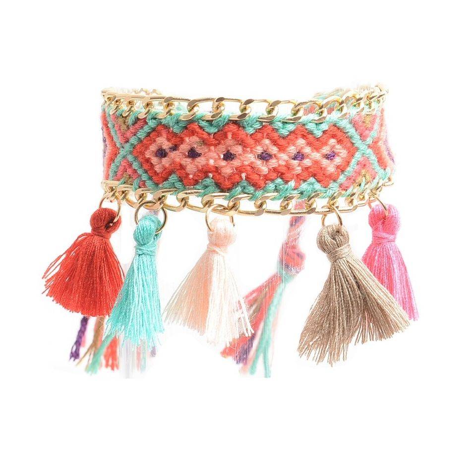 PULSERA ÉTNICA FLECOS
