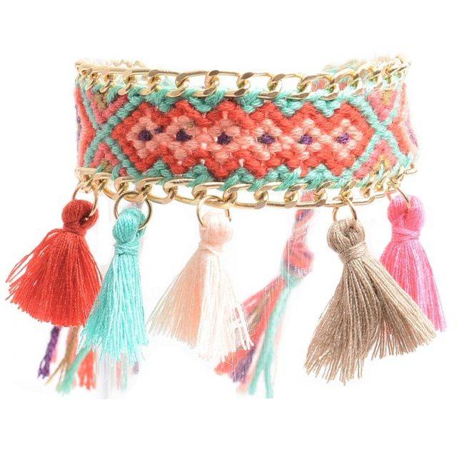 PULSERA ÉTNICA FLECOS