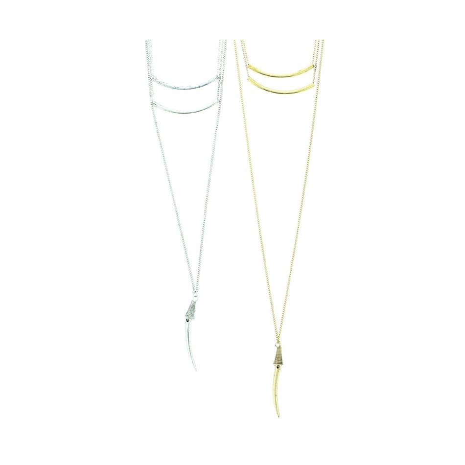 COLLAR FINO COLG. CUERNO