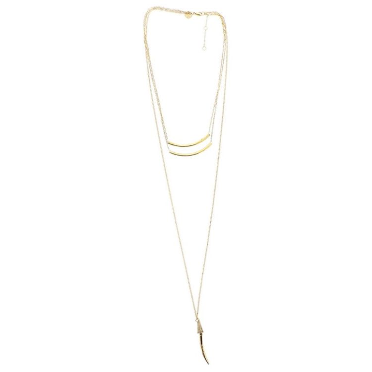 FINE NECKLACE PENDANT HORN 2