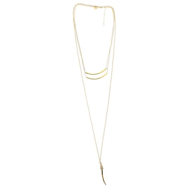 COLLAR FINO COLG. CUERNO