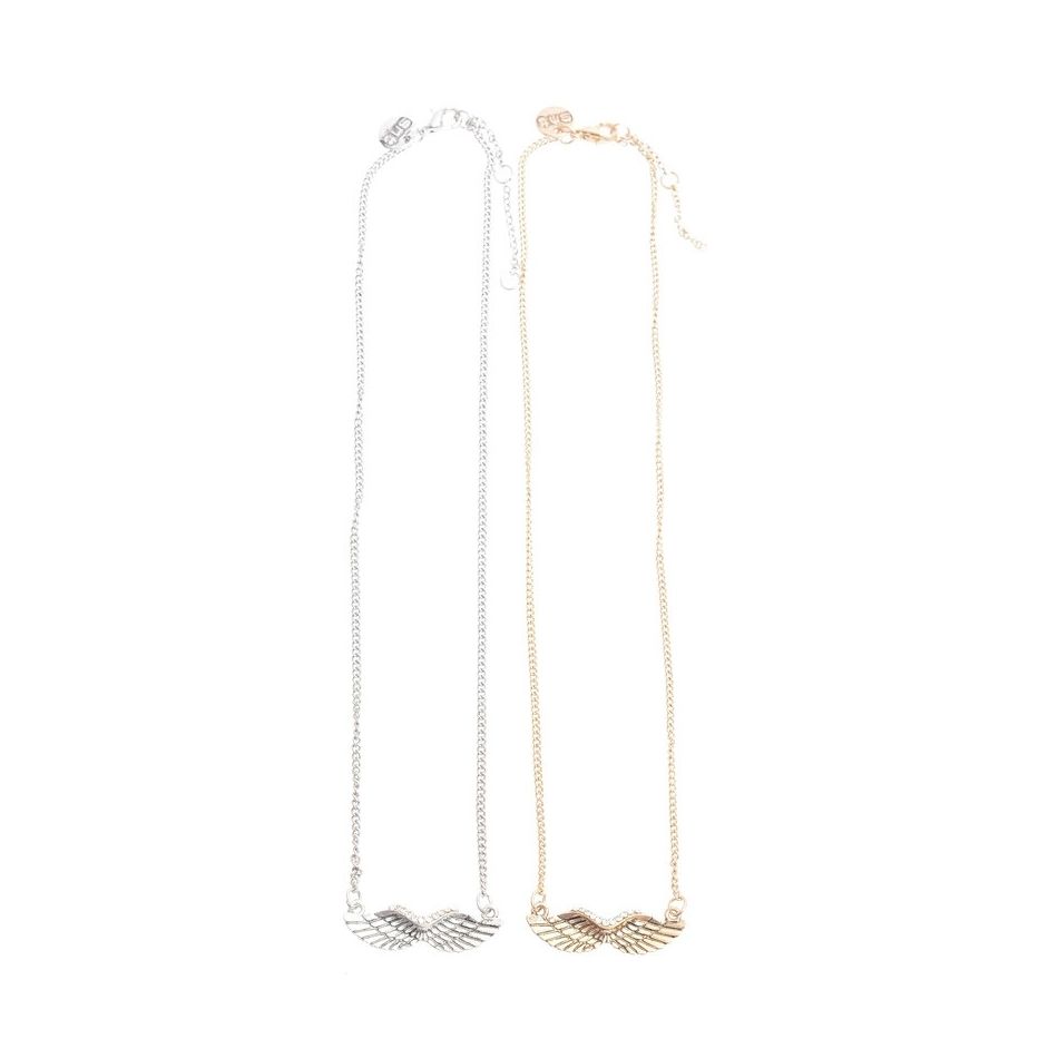 COLLAR FINO ALAS METAL