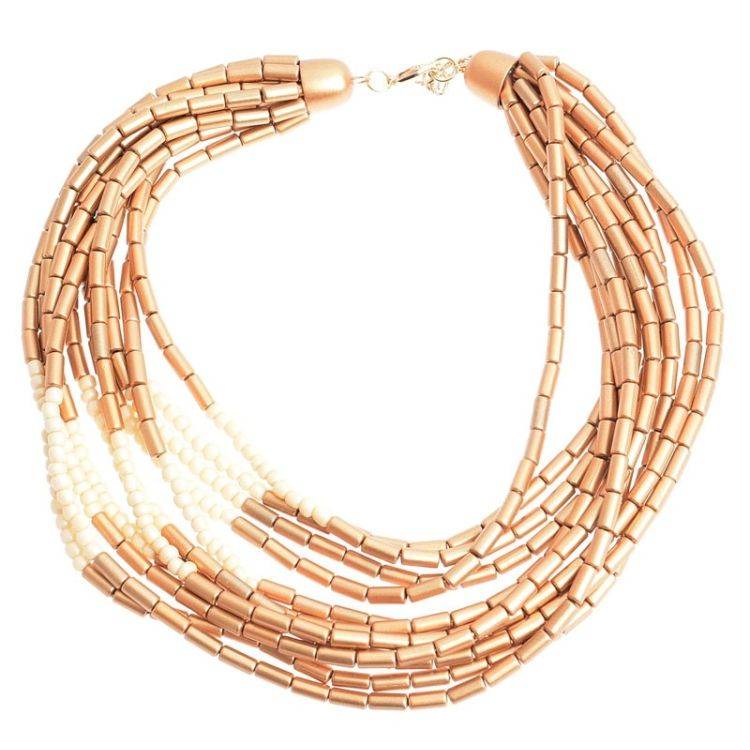 BEAD SHORT NECKLACE