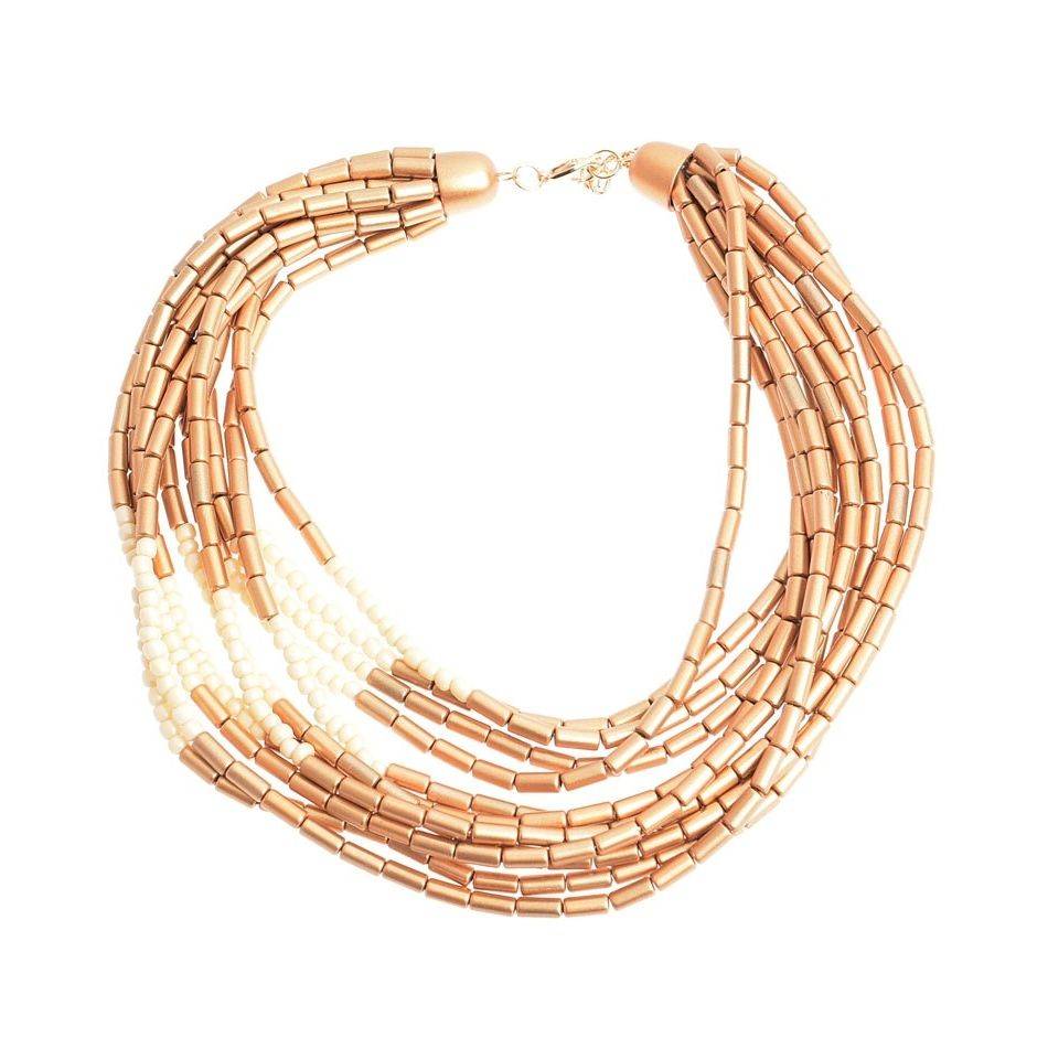 BEAD SHORT NECKLACE