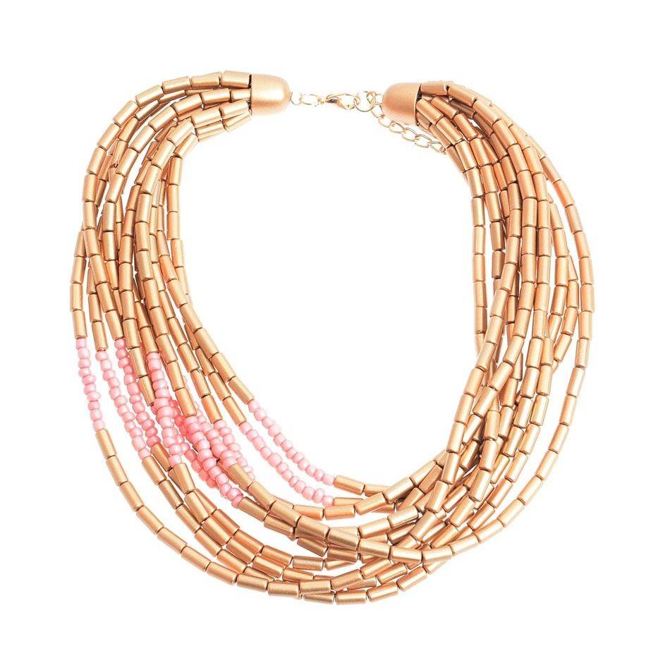 BEAD SHORT NECKLACE