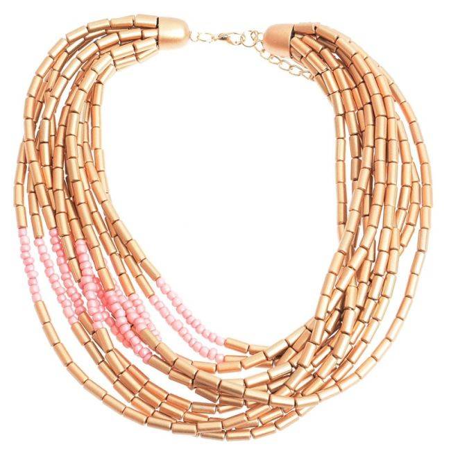 BEAD SHORT NECKLACE