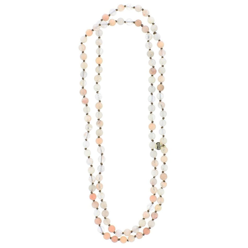 COLLAR LARGO BOLAS PIEDRA