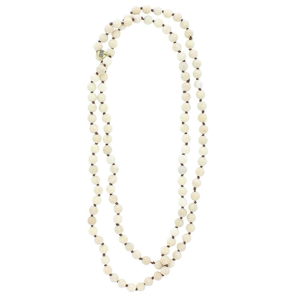 COLLAR LARGO BOLAS PIEDRA