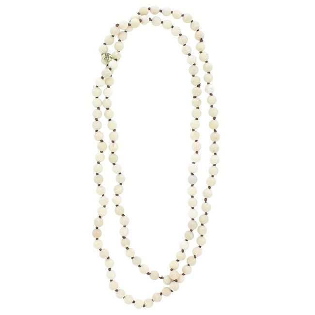 STONE BALLS LONG NECKLACE