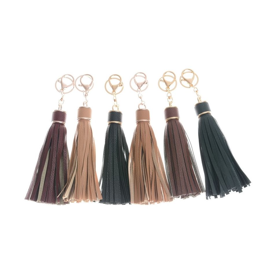 FRINGE PENDANT KEYCHAIN