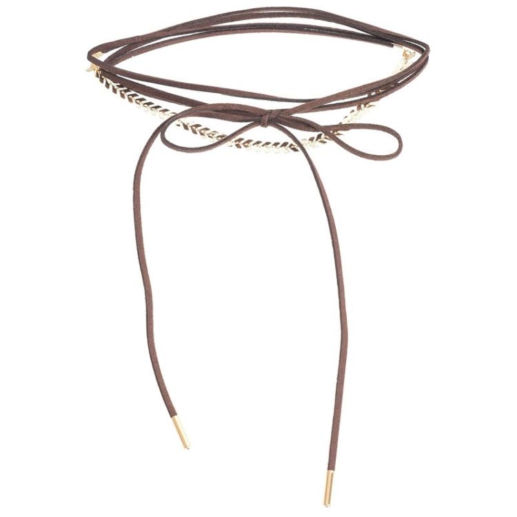 CHOKER MULTI VUELTA ESPIGA METAL
